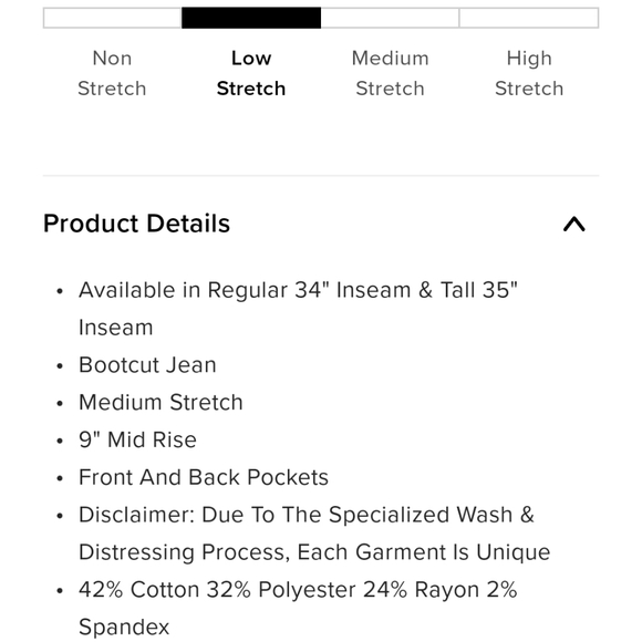 Tall Jessie Mid Rise Distressed Bootcut Jean - Light Blue Wash - Picture 4 of 6